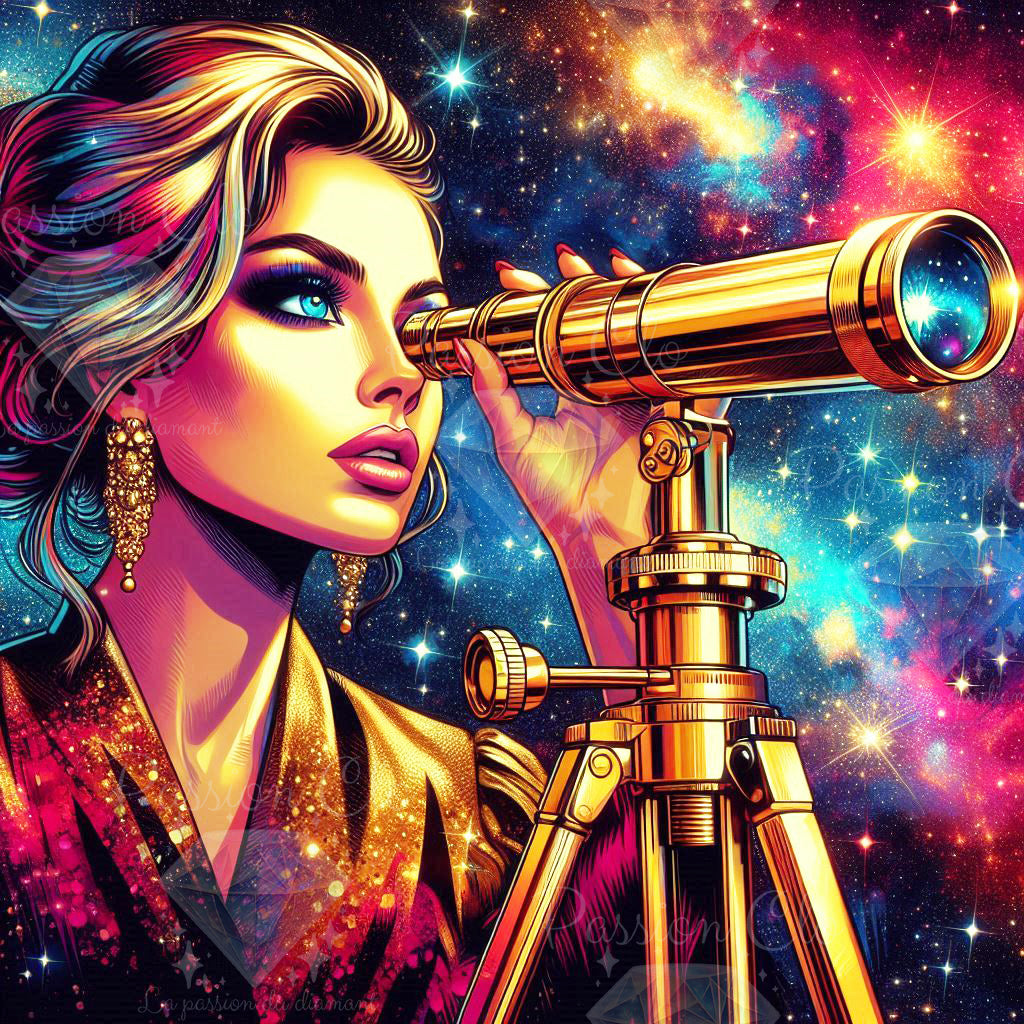 PRE-ORDER - Cosmic Cat - 70 x 70 cm