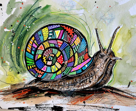PRE-ORDER - The wise feline - 60 x 80 cm