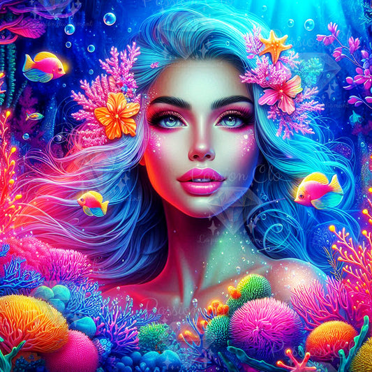 PRE-ORDER - Marine beauty - 75 x 75 cm