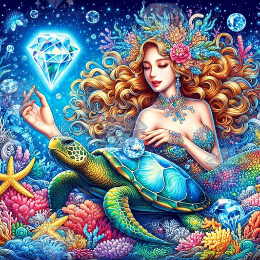 PRE-ORDER - Accomplices of the depths - 85 x 85 cm