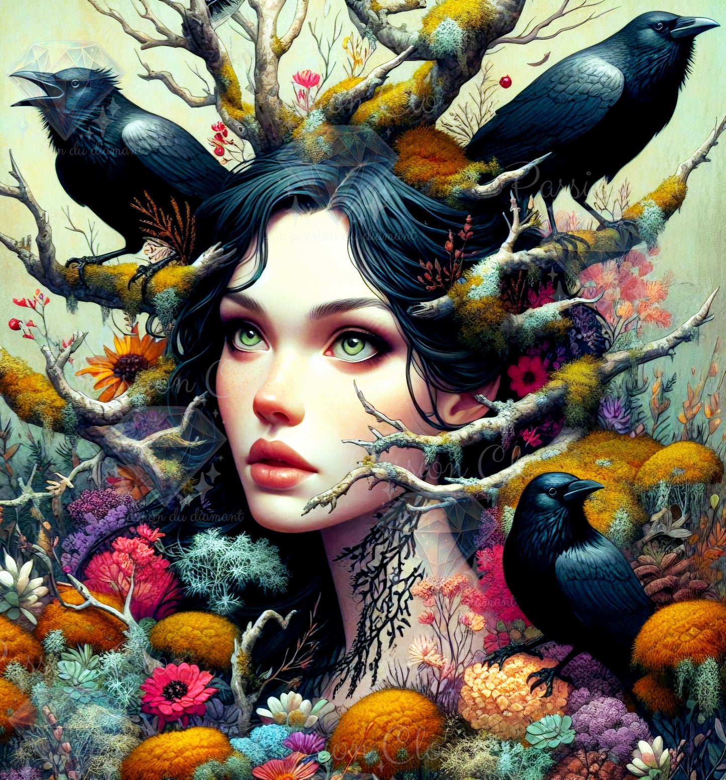 PRE-ORDER - The lake of dreams - 80 x 80 cm