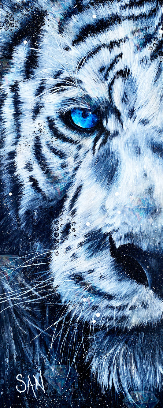 PRE-ORDER - The wise feline - 60 x 80 cm