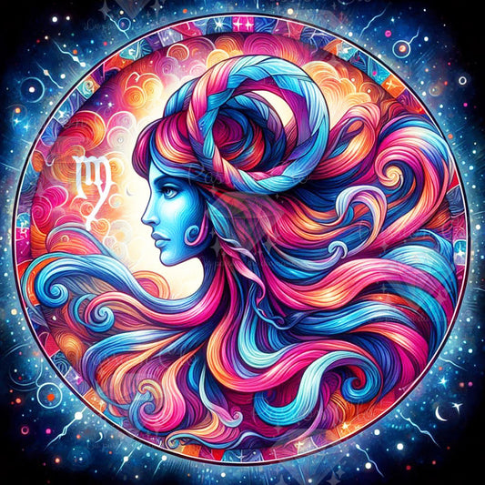 PRE-ORDER - Astral Purity (Virgo) - 80 x 80 cm