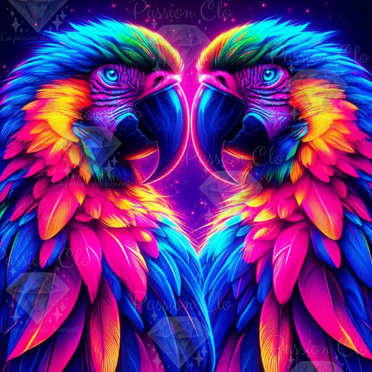 PRE-ORDER - Feathered romance - 70 x 70 cm