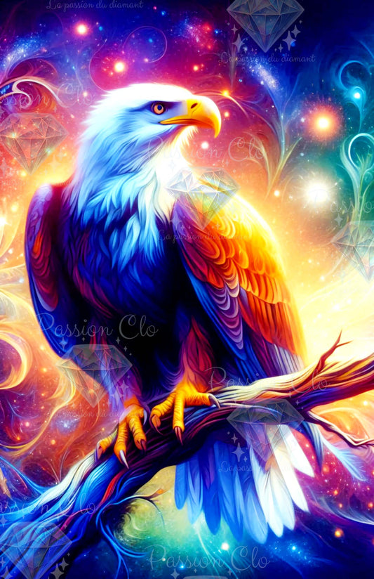 PRE-ORDER - Her Majesty perched - 55 x 85 cm