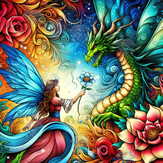 PRE-ORDER - Tropical Escape - 80 x 80 cm